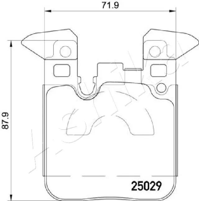 Brake Pad Set, disc brake 51-00-0101