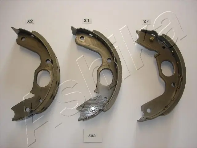 Brake Shoe Set, parking brake 55-05-503
