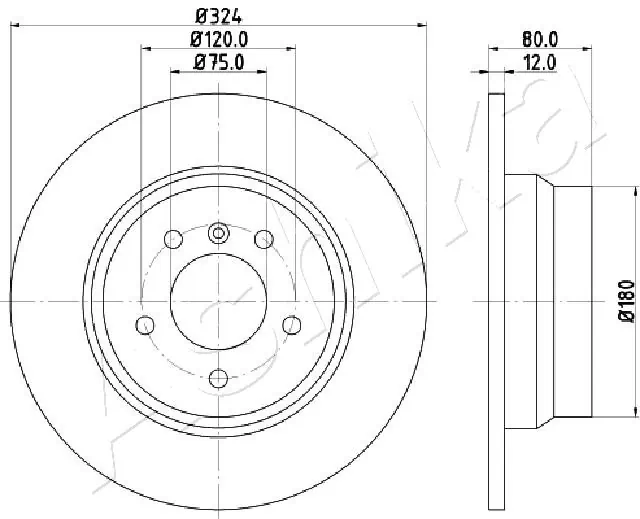 Brake Disc 61-00-0137