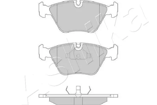 Brake Pad Set, disc brake 50-00-0111