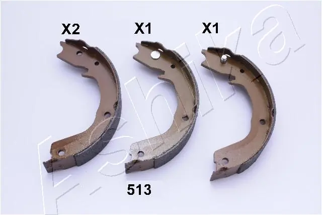 Brake Shoe Set, parking brake 55-05-513