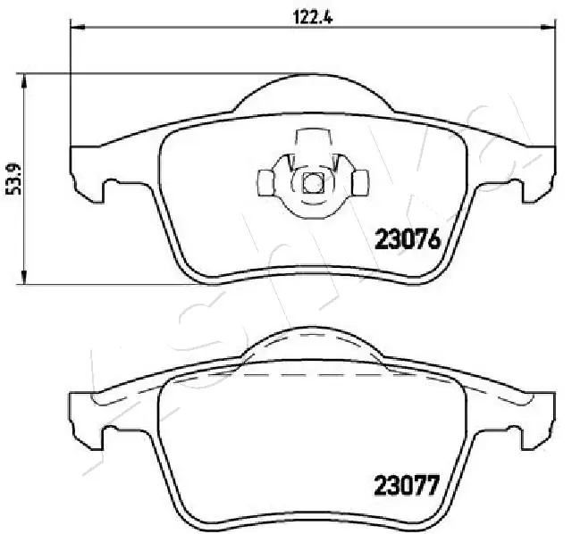 Brake Pad Set, disc brake 51-00-0317