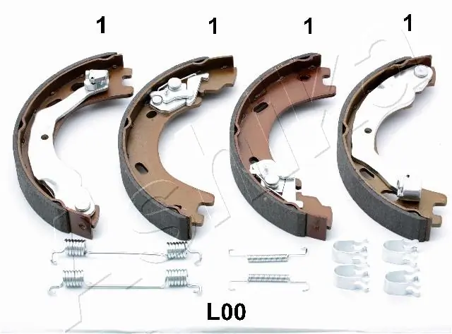 Brake Shoe Set, parking brake 55-0L-L00