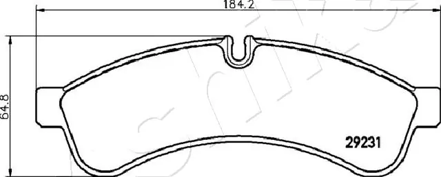 Brake Pad Set, disc brake 51-00-0219