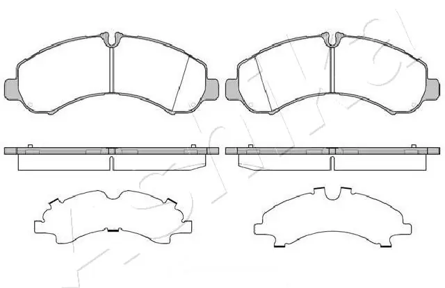 Brake Pad Set, disc brake 50-05-526