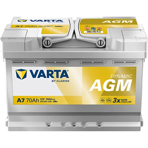 Starter Battery DYNAMIC AGM 570901076K262