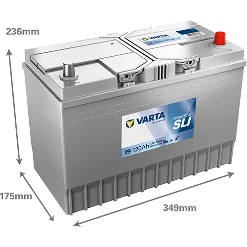 Starter Battery PROMOTIVE SLI 620047078K182