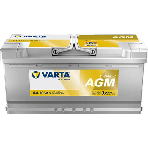 Starter Battery DYNAMIC AGM 605901095K262