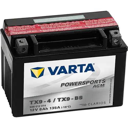 Starter Battery POWERSPORTS AGM 508012014I314