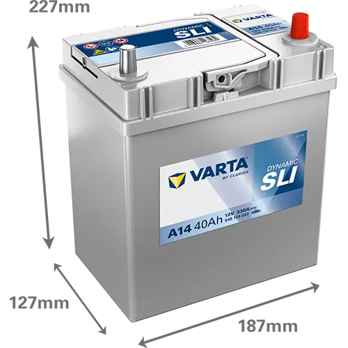 Starter Battery DYNAMIC SLI 540126033K262