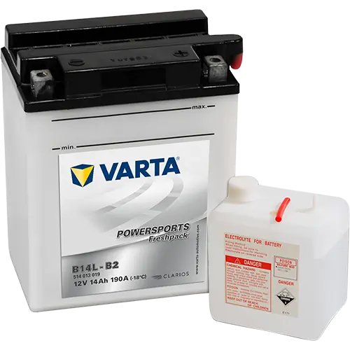 Starter Battery POWERSPORTS Freshpack 514013019I314