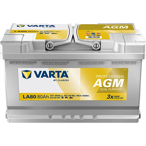 Starter Battery PROFESSIONAL AGM 840080080K312