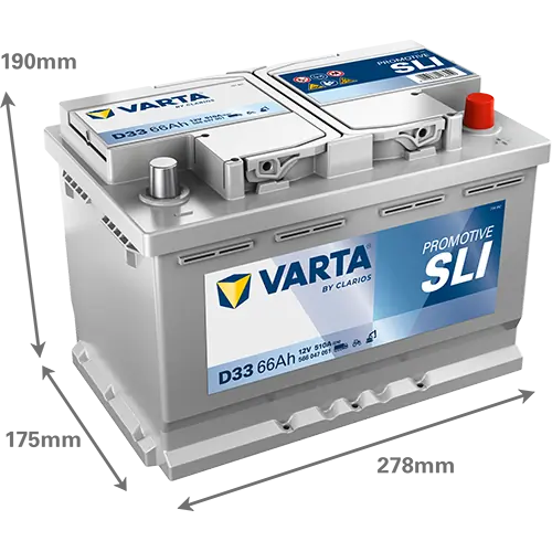 VARTA 566047051K182 Starter Battery