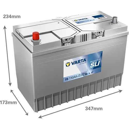 VARTA 610048068K182 Starter Battery