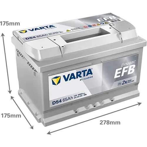 Starter Battery DYNAMIC EFB 565500065K262