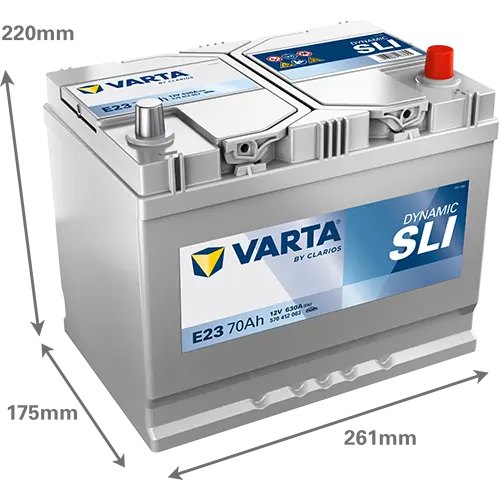 Starter Battery DYNAMIC SLI 570412063K262