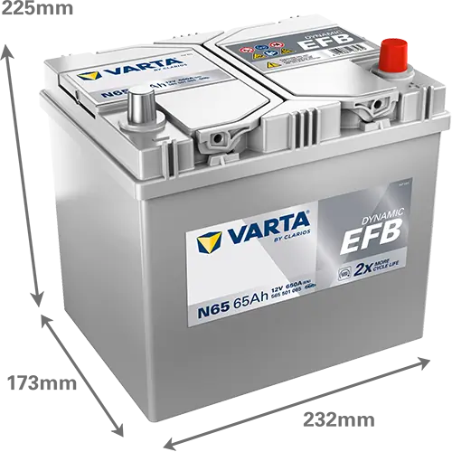 Starter Battery DYNAMIC EFB 565501065K262