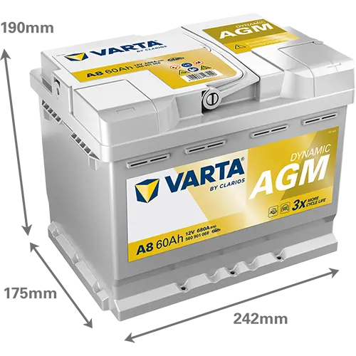 Starter Battery DYNAMIC AGM 560901068K262