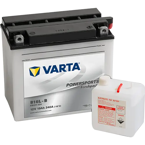 Starter Battery POWERSPORTS Freshpack 519011024I314