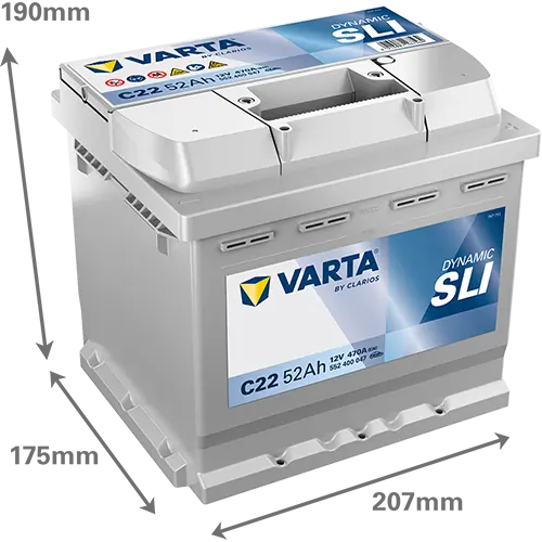 Starter Battery DYNAMIC SLI 552400047K262