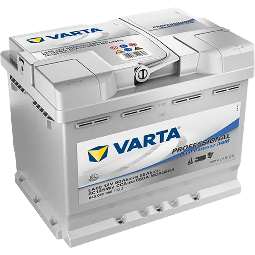 Starter Battery Professional Dual Purpose AGM 840060068C542