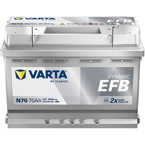 Starter Battery DYNAMIC EFB 570500076K262