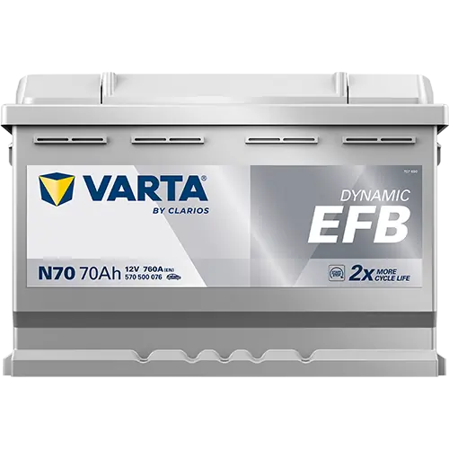 Starter Battery DYNAMIC EFB 570500076K262