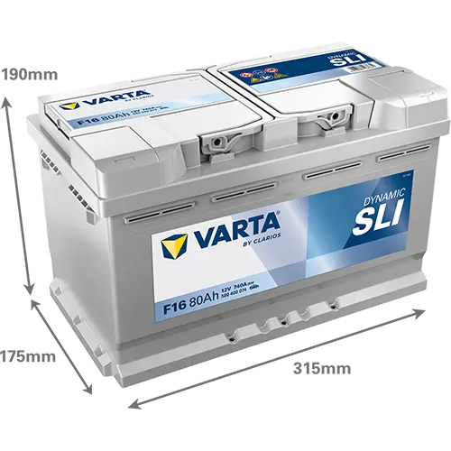 Starter Battery DYNAMIC SLI 580400074K262