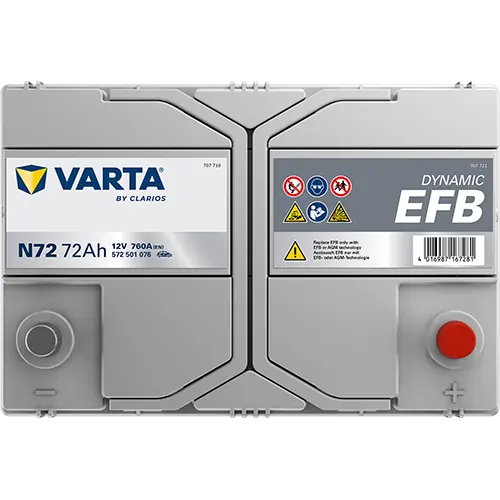 Starter Battery DYNAMIC EFB 572501076K262