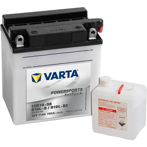 Starter Battery POWERSPORTS Freshpack 511013015I314