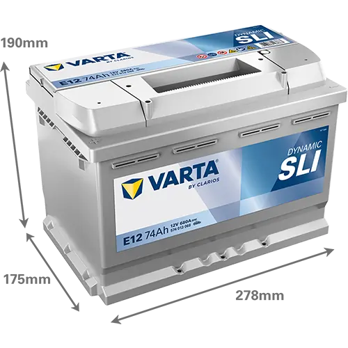 Starterbatterie DYNAMIC SLI 574013068K262