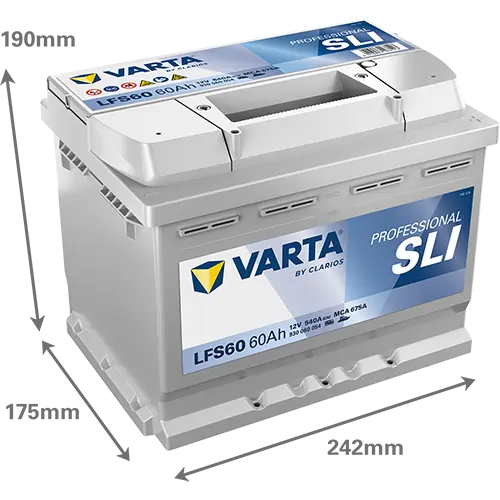 Starter Battery PROFESSIONAL SLI 930060054K312