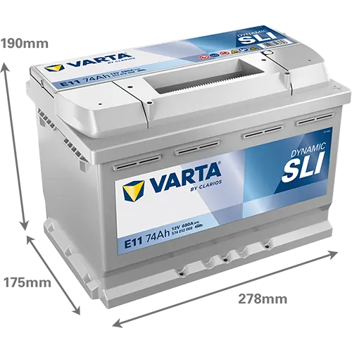 Starterbatterie DYNAMIC SLI 574012068K262