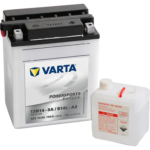 Starter Battery POWERSPORTS Freshpack 514011019I314