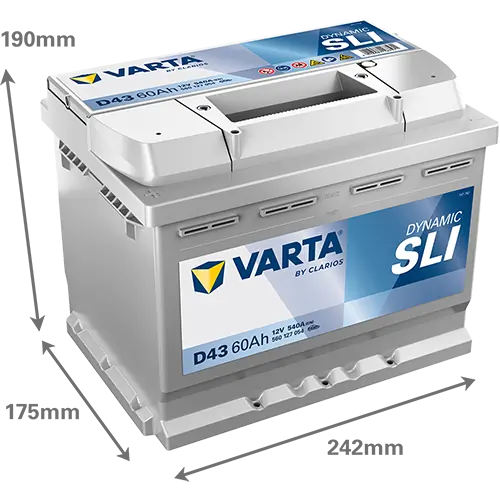 Starter Battery DYNAMIC SLI 560127054K262