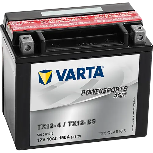 Starter Battery POWERSPORTS AGM 510012015I314