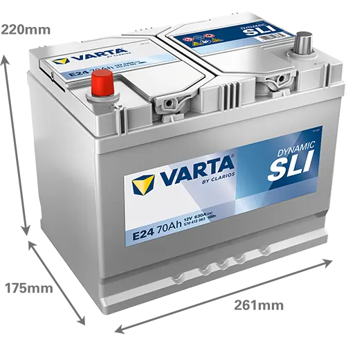 Starterbatterie DYNAMIC SLI 570413063K262