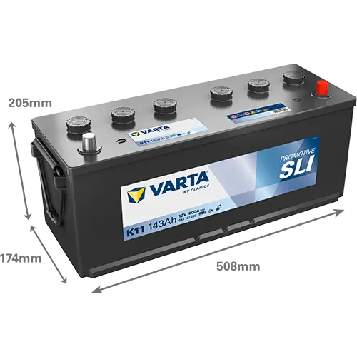 Starter Battery PROMOTIVE SLI 643107090K182