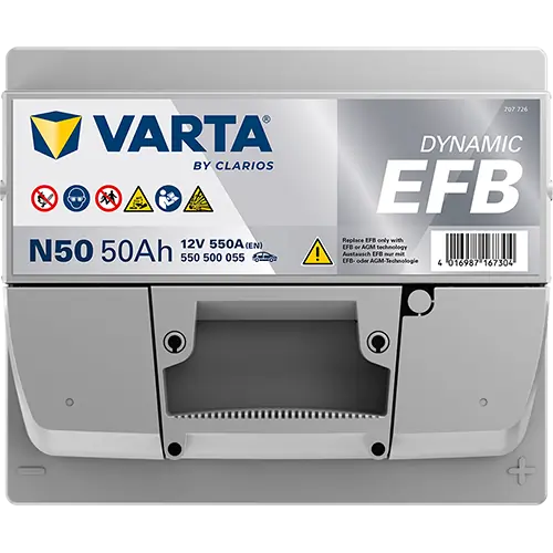 Starter Battery DYNAMIC EFB 550500055K262