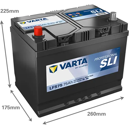VARTA 930075060K312 Starter Battery