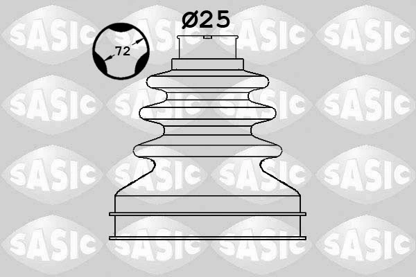 Bellow Kit, drive shaft 1906087