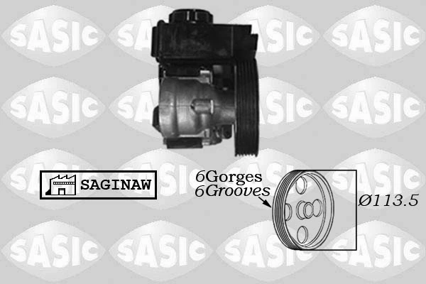 Hydraulic Pump, steering 7070004