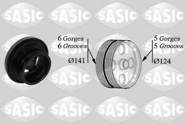 Belt Pulley, crankshaft 2156047
