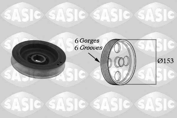 Belt Pulley, crankshaft 2150002