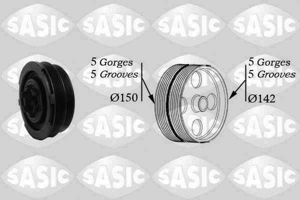 Belt Pulley, crankshaft 2156038