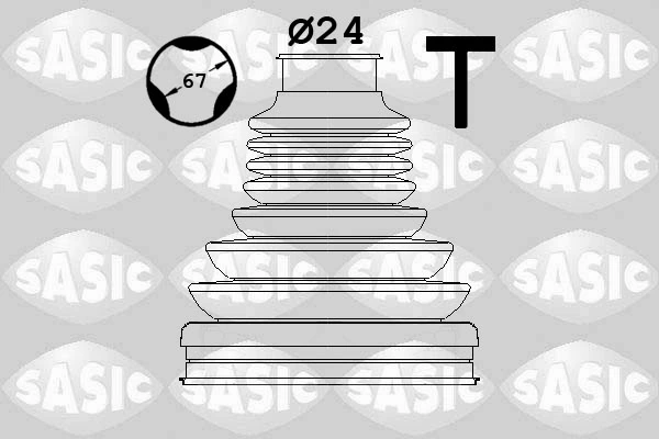 Bellow Kit, drive shaft 1906173