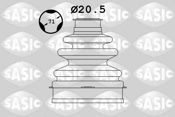 Bellow Kit, drive shaft 1906068