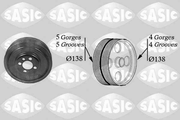 Belt Pulley, crankshaft 2156001