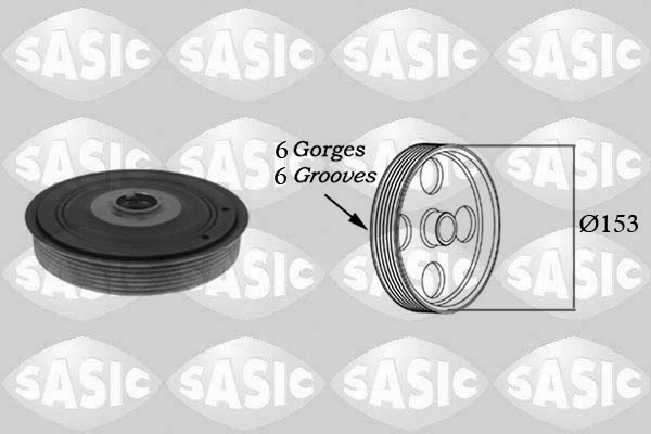Belt Pulley, crankshaft 2150012