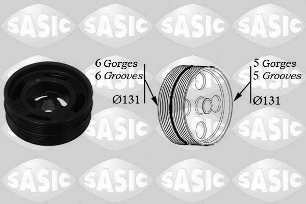 Belt Pulley, crankshaft 2156042